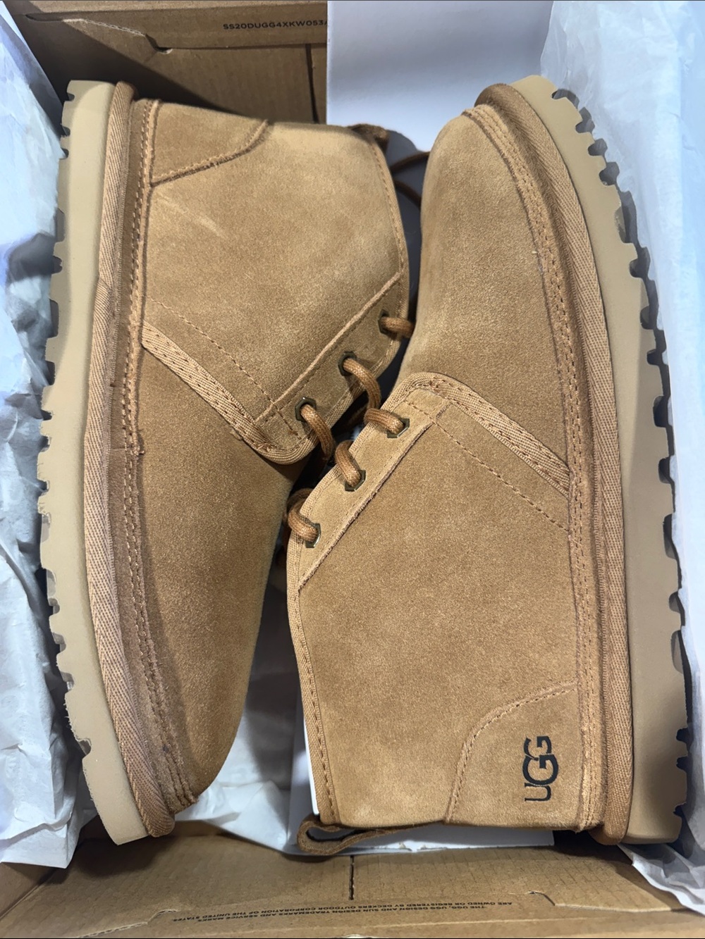 UGG Men’s Chestnut/Tan Suede Chukka Boots